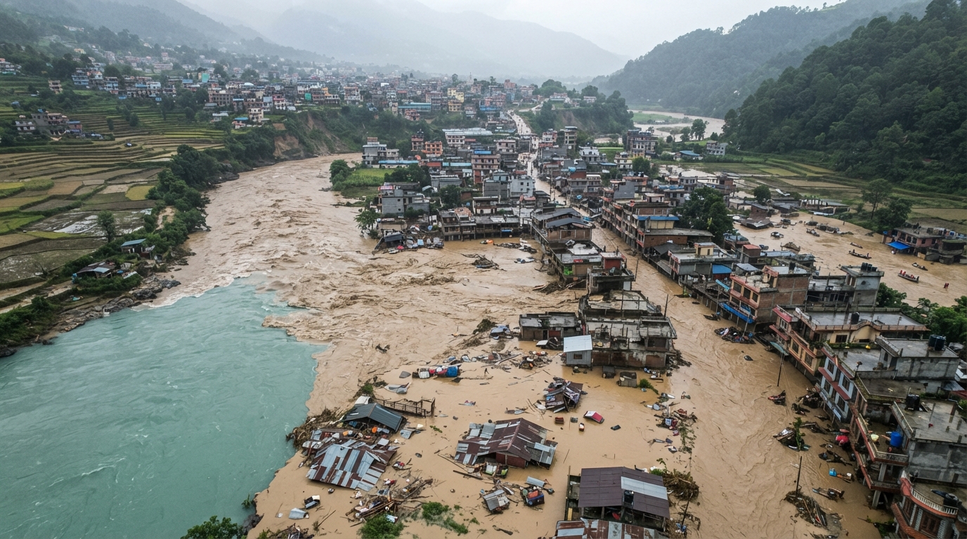 A Wall of Mud Swallowed a Nepali Border Town. A Year Ago, Almost the Exact Same Thing Happened Nearby.